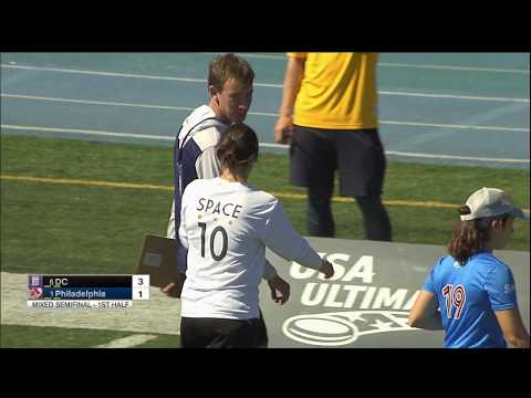 Video Thumbnail: 2018 National Championships, Mixed Semifinal: Philadelphia AMP vs. Washington D.C. Space Heater