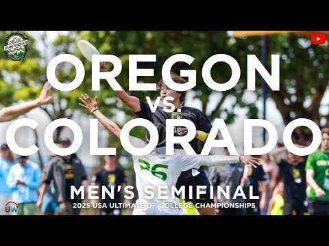 Video Thumbnail: 2025 College Championships, Men’s Semifinal: Oregon vs. Colorado