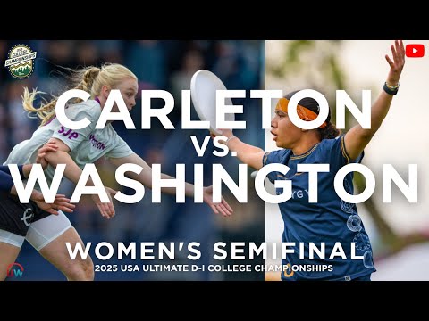 Video Thumbnail: 2025 College Championships, Women’s Semifinal: Carleton vs. Washington