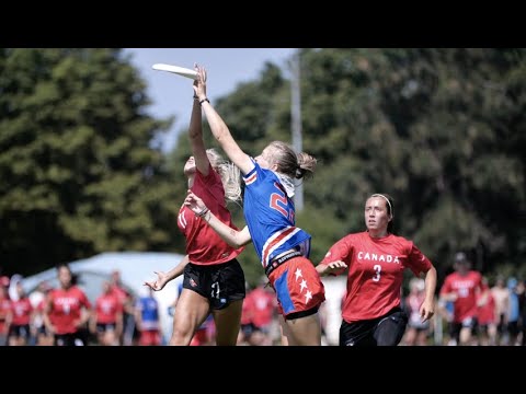 Video Thumbnail: 2019 WFDF World U-24 Championships: USA vs. CAN Mixed Highlights