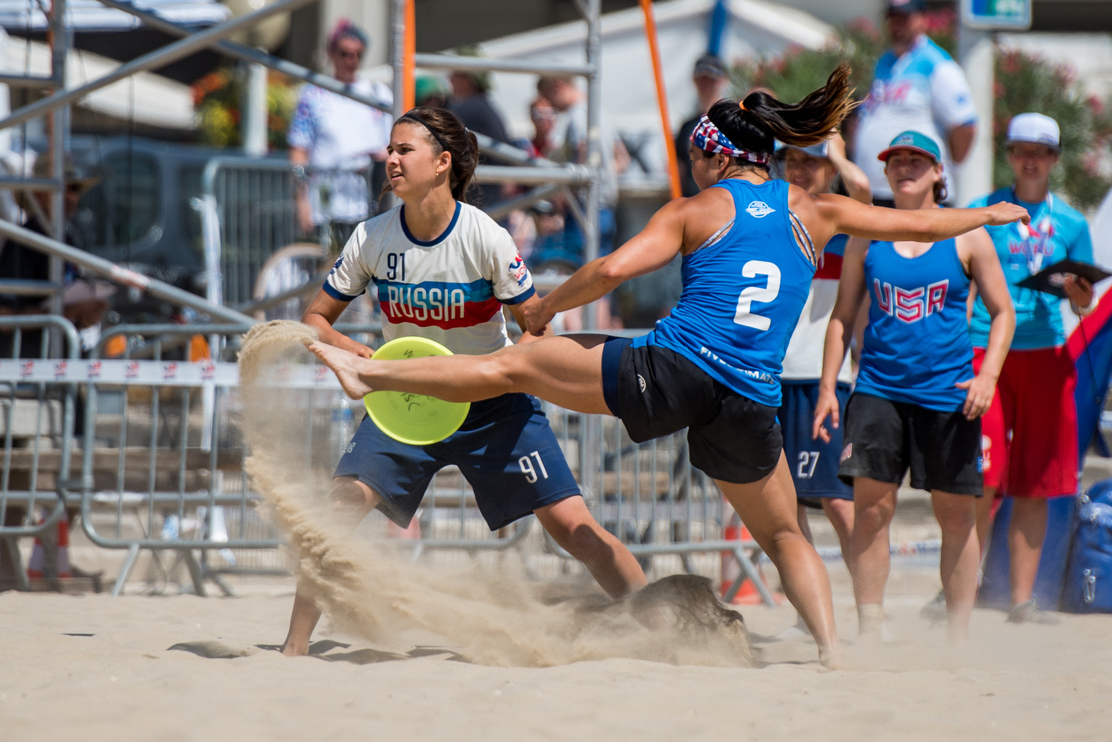 Video Thumbnail: 2017 World Championships of Beach Ultimate, Women’s Gold Medal Game: USA vs. Russia